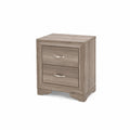 Comodino in legno con 2 cassetti 40x40x60 cm