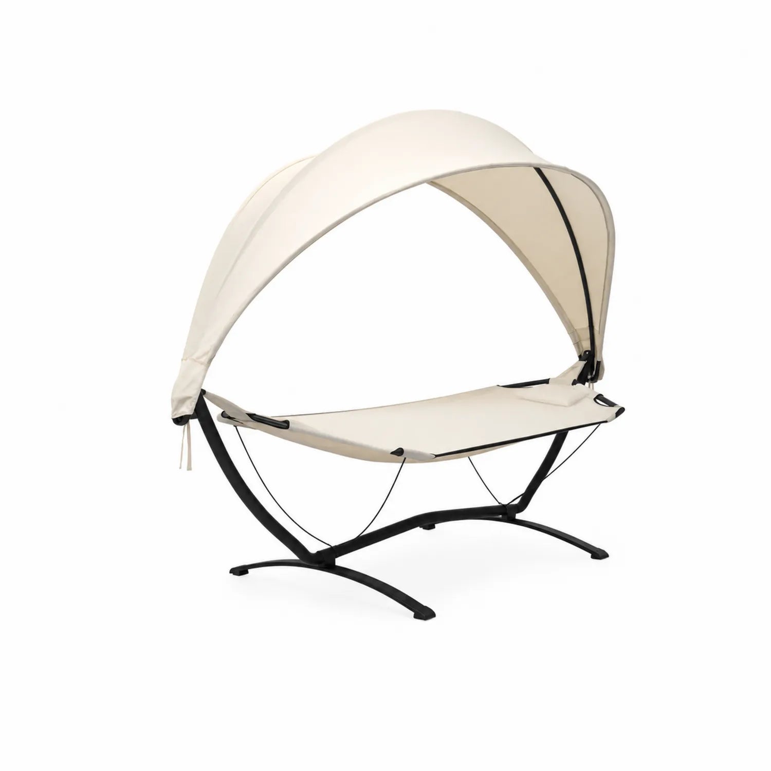 Amaca con Struttura Metallica e Tessuto Beige