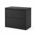 Mobiletto Metallo Nero 2 Cassetti