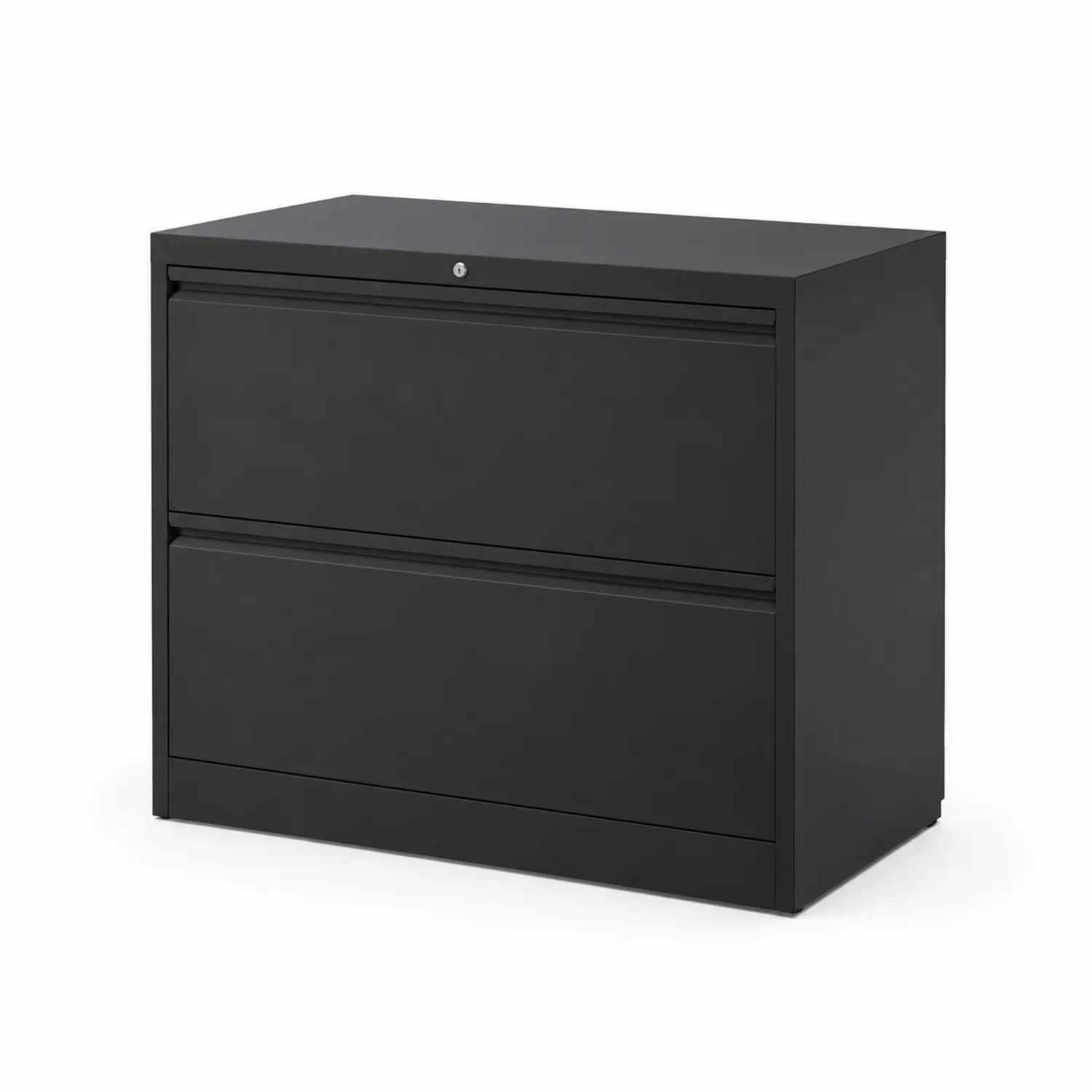 Mobiletto Metallo Nero 2 Cassetti
